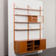 23220.1 Poul Cadovius Royal wall unit in teak for Cado, Denmark, 1960s-4
