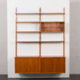 23220.1 Poul Cadovius Royal wall unit in teak for Cado, Denmark, 1960s-8