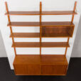 23220.1 Poul Cadovius Royal wall unit in teak for Cado, Denmark, 1960s-9