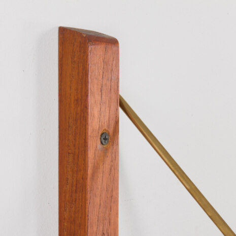 23244 Danish wall unit in teak by Preben Sorensen with a desk and sliding doors cabinet, 1960s-17 23244 Danish wall unit in teak by Preben Sorensen with a desk and sliding doors cabinet, 1960s-17