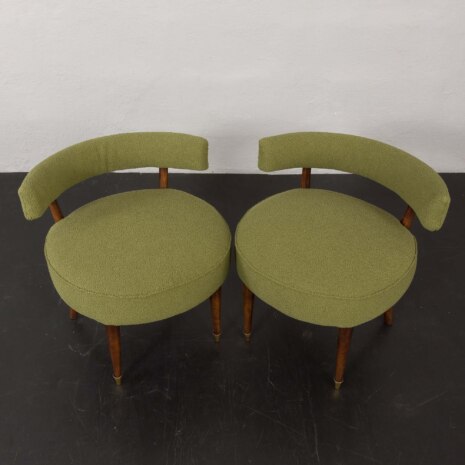 23335 pair od two italian stools gio ponti style-10 23335 pair od two italian stools gio ponti style-10