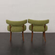 23335 pair od two italian stools gio ponti style-8