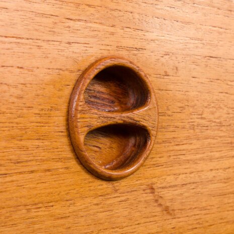 23356 three bay wall unit in teak-15 23356 three bay wall unit in teak-15