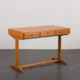 23357 Small teak desk by Gianfranco Frattini for Bernini, Italy, 1950s-2