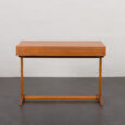23357 Small teak desk by Gianfranco Frattini for Bernini, Italy, 1950s-8