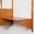 23371 threebay teak wall unit -14