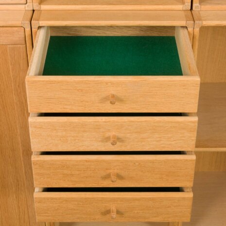 23441 freestanding oak wall unit-14 23441 freestanding oak wall unit-14