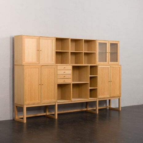 23441 freestanding oak wall unit-3 23441 freestanding oak wall unit-3