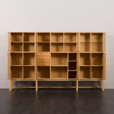 23441 freestanding oak wall unit-7 23441 freestanding oak wall unit-7