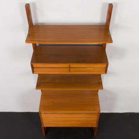 23495 Poul Cadovius free standing wall unit in walnut, Denmark 1960s-14 23495 Poul Cadovius free standing wall unit in walnut, Denmark 1960s-14
