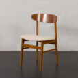 23503 Set of 6 chairs Danish vintage teak mid century chairs by Farstrup, 1970s-10