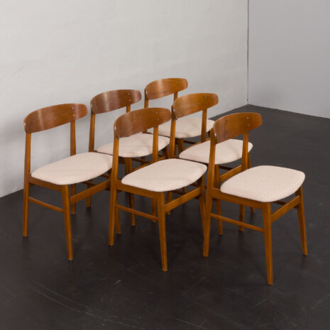 23503 Set of 6 chairs Danish vintage teak mid century chairs by Farstrup, 1970s-2 23503 Set of 6 chairs Danish vintage teak mid century chairs by Farstrup, 1970s-2