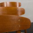 23503 Set of 6 chairs Danish vintage teak mid century chairs by Farstrup, 1970s-4