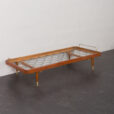 23504 Danish mid century daybed with removable backrest and hiden blankets compartment , Denmark 1960s-14
