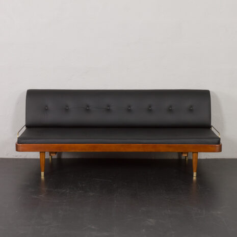23504 Danish mid century daybed with removable backrest and hiden blankets compartment , Denmark 1960s-3 23504 Danish mid century daybed with removable backrest and hiden blankets compartment , Denmark 1960s-3