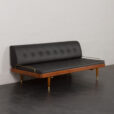 23504 Danish mid century daybed with removable backrest and hiden blankets compartment , Denmark 1960s-4
