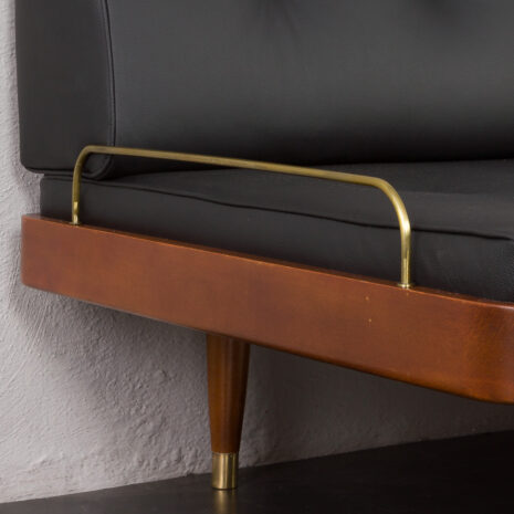 23504 Danish mid century daybed with removable backrest and hiden blankets compartment , Denmark 1960s-6 23504 Danish mid century daybed with removable backrest and hiden blankets compartment , Denmark 1960s-6