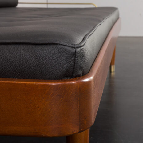 23504 Danish mid century daybed with removable backrest and hiden blankets compartment , Denmark 1960s-9 23504 Danish mid century daybed with removable backrest and hiden blankets compartment , Denmark 1960s-9