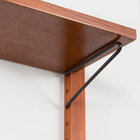 23507 Danish vintage desk unit in teak in the style of Poul Cadovius, 1960s-10 23507 Danish vintage desk unit in teak in the style of Poul Cadovius, 1960s-10