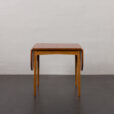 23515 Danish vintage teak drop leaf table with two inner plates.-2