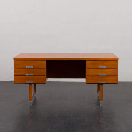 23520 Kai Kristiansen teak desk model EP401 for Feldballes Møbelfabrik, Denmark 1960s-5 23520 Kai Kristiansen teak desk model EP401 for Feldballes Møbelfabrik, Denmark 1960s-5