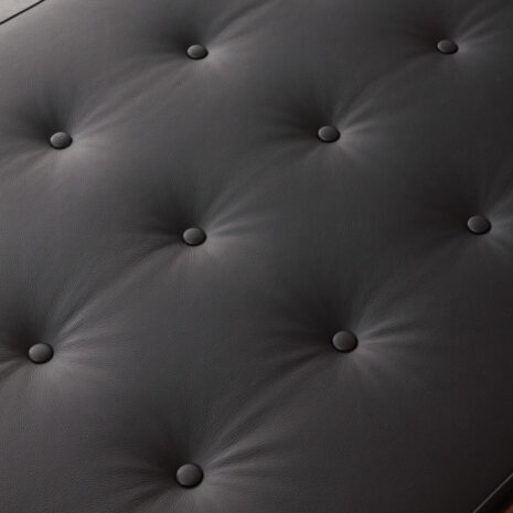 23524 Danish daybed in teak and black leather by Horsens Mobelfabrik, 1960s-9 23524 Danish daybed in teak and black leather by Horsens Mobelfabrik, 1960s-9