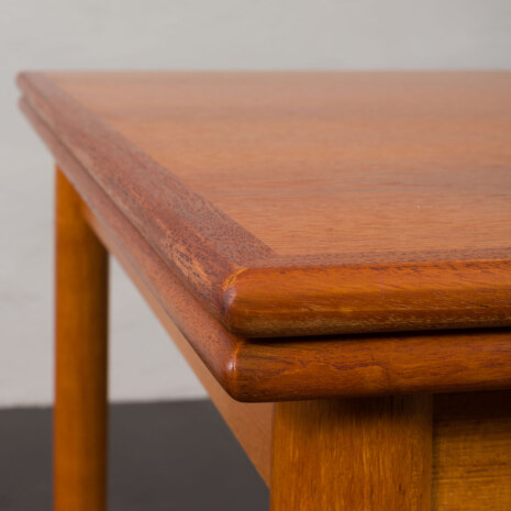 23526 Danish square extension table table-11 23526 Danish square extension table table-11