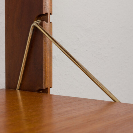 23530 Ergo free standing teak bookcase by Jonh Texmon, Norway 1960s-11 23530 Ergo free standing teak bookcase by Jonh Texmon, Norway 1960s-11