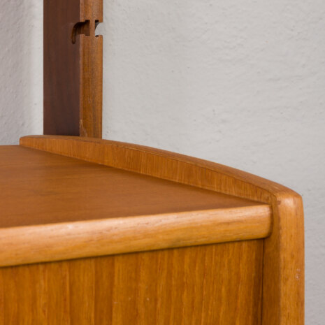 23530 Ergo free standing teak bookcase by Jonh Texmon, Norway 1960s-12 23530 Ergo free standing teak bookcase by Jonh Texmon, Norway 1960s-12