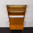 23530 Ergo free standing teak bookcase by Jonh Texmon, Norway 1960s-9