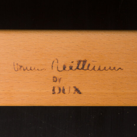 23536 Pernilla lounge chair with footstool by Bruno Mathsson in natural sheepskin-11 23536 Pernilla lounge chair with footstool by Bruno Mathsson in natural sheepskin-11