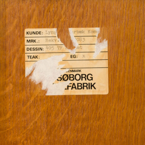 23541 Christen Hvidt solid oak cabinet for Soborg Mobelfabrik, Denmark 1970s-20 23541 Christen Hvidt solid oak cabinet for Soborg Mobelfabrik, Denmark 1970s-20