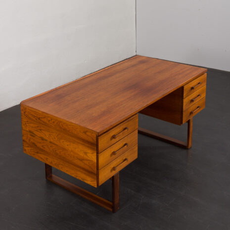 23560 Mid-Century Rosewood Freestanding Desk by Torben Valeur _ Henning Jensen for Dyrlund, 1960s-10 23560 Mid-Century Rosewood Freestanding Desk by Torben Valeur _ Henning Jensen for Dyrlund, 1960s-10