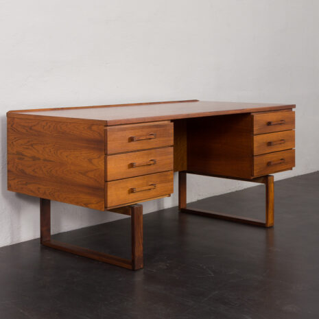 23560 Mid-Century Rosewood Freestanding Desk by Torben Valeur _ Henning Jensen for Dyrlund, 1960s-11 23560 Mid-Century Rosewood Freestanding Desk by Torben Valeur _ Henning Jensen for Dyrlund, 1960s-11