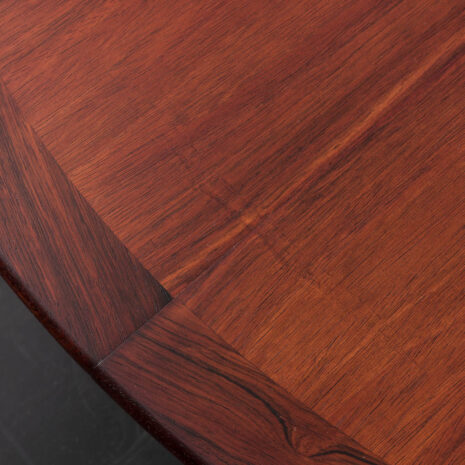 23137-1 Circular dining table in rosewood, model _PJ 2-5_ by Grete Jalk for P. Jeppesen, Denmark ,1960s-9 23137-1 Circular dining table in rosewood, model _PJ 2-5_ by Grete Jalk for P. Jeppesen, Denmark ,1960s-9