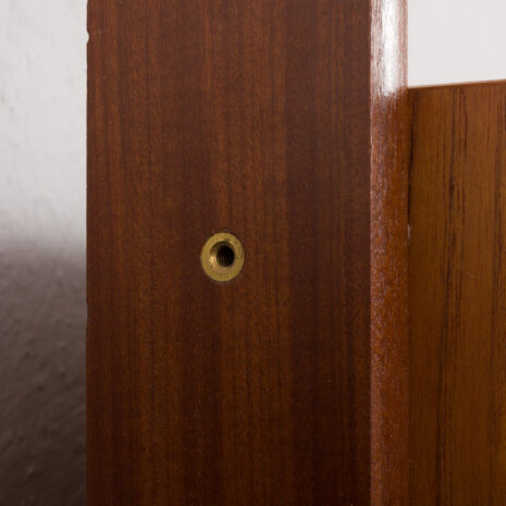 23365 Meuble mural scandinave indépendant à deux compartiments en teck, datant du milieu du siècle dernier, Norvège, années 1960-20 23365 Meuble mural scandinave indépendant à deux compartiments en teck, datant du milieu du siècle dernier, Norvège, années 1960-20