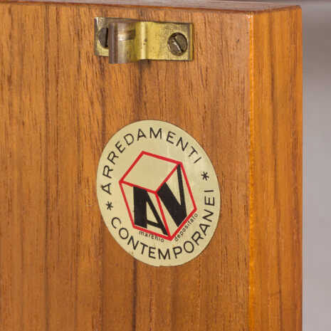 22114 italian freestanding threebay teak wallunit-9 22114 italian freestanding threebay teak wallunit-9