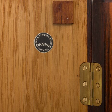 23236 Hansen & Guldborg mid century rosewood 4 bay wall unit, Denmark, 1960s.-18 23236 Hansen & Guldborg mid century rosewood 4 bay wall unit, Denmark, 1960s.-18