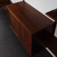23236 Hansen & Guldborg mid century rosewood 4 bay wall unit, Denmark, 1960s.-29