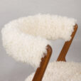 23249 Kai Kristiansen fire chair in sheepskin, Denmark 1960s-11