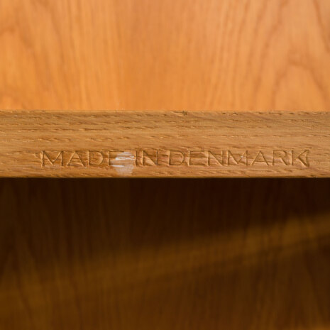 23318 Poul Cadovius oak wall unit with back panels for Cado, 1970s-12 23318 Poul Cadovius oak wall unit with back panels for Cado, 1970s-12