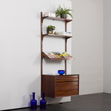 23321 Pould Cadovius one bay rosewood wallunit-2 23321 Pould Cadovius one bay rosewood wallunit-2