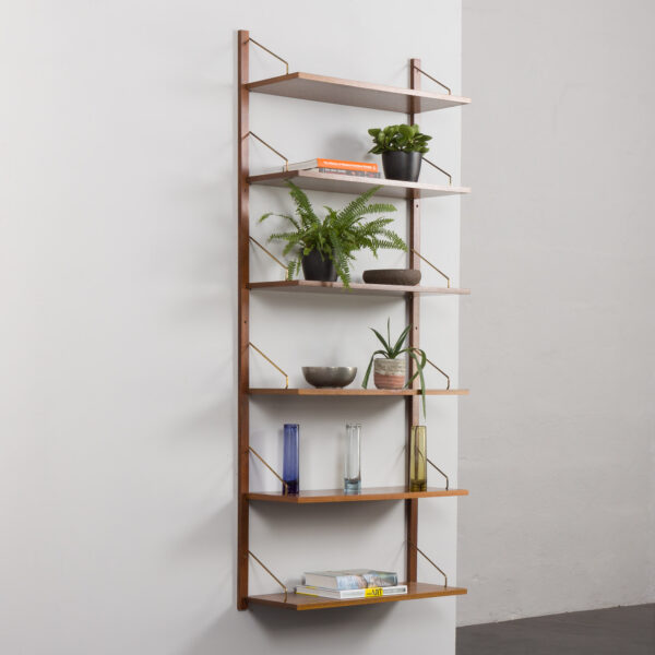 Poul cadovius wall unit in walnut for cado