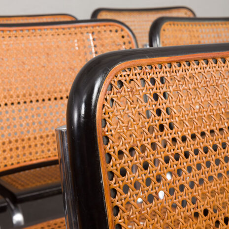 23551 Set of 8 Marcel Breuer Cesca chairs, 1970s(15) 23551 Set of 8 Marcel Breuer Cesca chairs, 1970s(15)