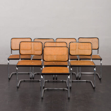 23551 Set of 8 Marcel Breuer Cesca chairs, 1970s(17) 23551 Set of 8 Marcel Breuer Cesca chairs, 1970s(17)