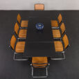 23551 Set of 8 Marcel Breuer Cesca chairs, 1970s(19)