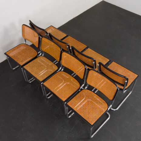 23551 Set of 8 Marcel Breuer Cesca chairs, 1970s(5) 23551 Set of 8 Marcel Breuer Cesca chairs, 1970s(5)