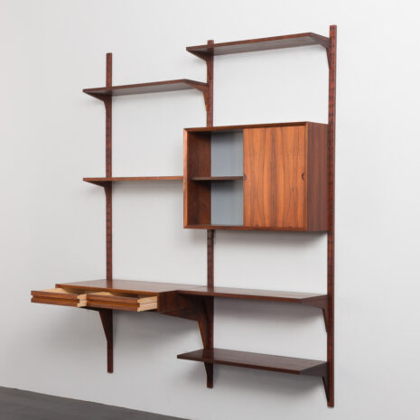 24003 Poul Cadovius twobay rosewood wallunit-4 24003 Poul Cadovius twobay rosewood wallunit-4