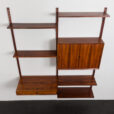 24003 Poul Cadovius twobay rosewood wallunit-9