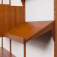 24005 Poul Cadovius three bay teak wall unit-10
